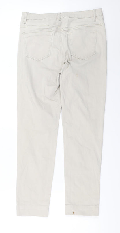 Monsoon Womens Beige   Trousers  Size 29 in L27 in