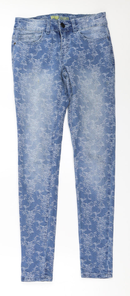 Primark Womens Blue   Skinny Jeans Size 6 L30 in