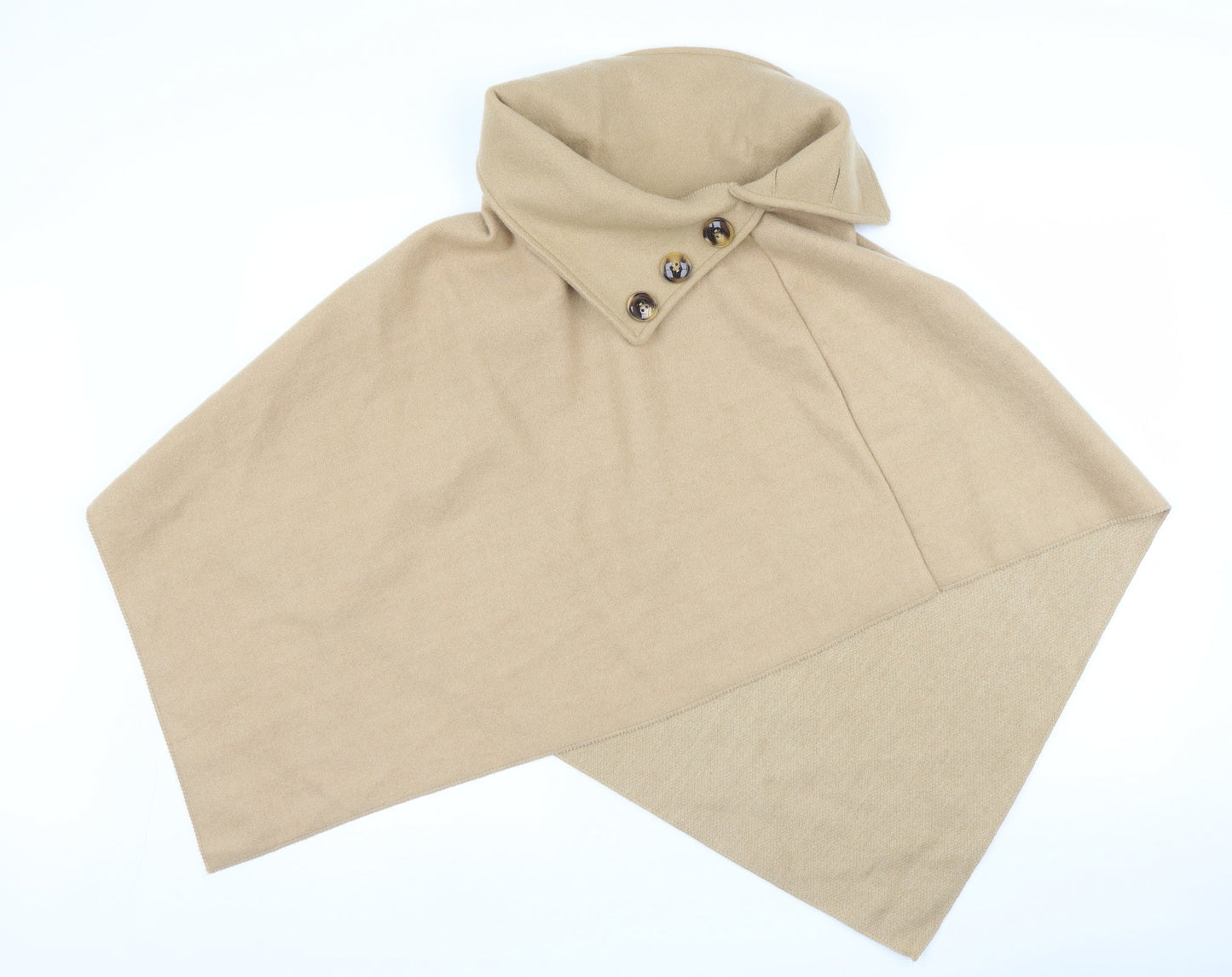 Boohoo Womens Beige   Jacket Poncho One Size