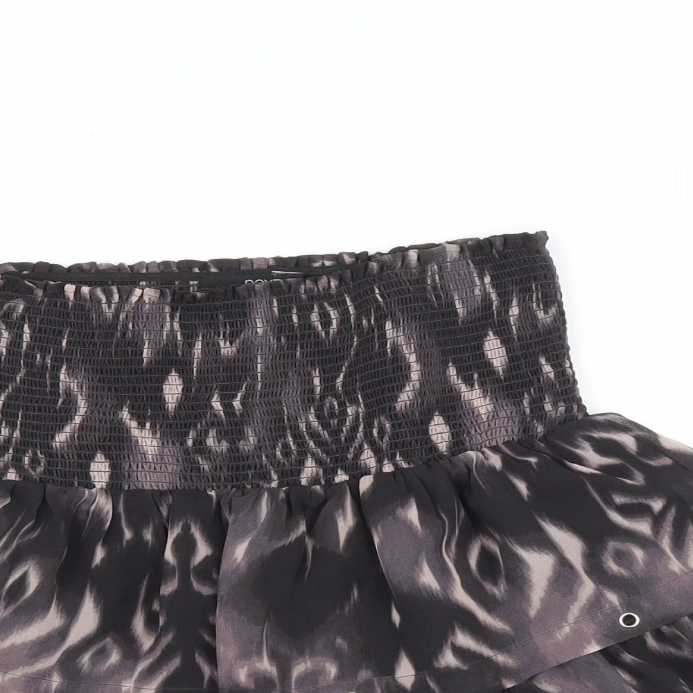 Womens UK Size 8 NEXT Black Basic Blouse