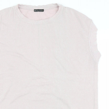 Womens UK Size M Zara Pink Pullover Jumper