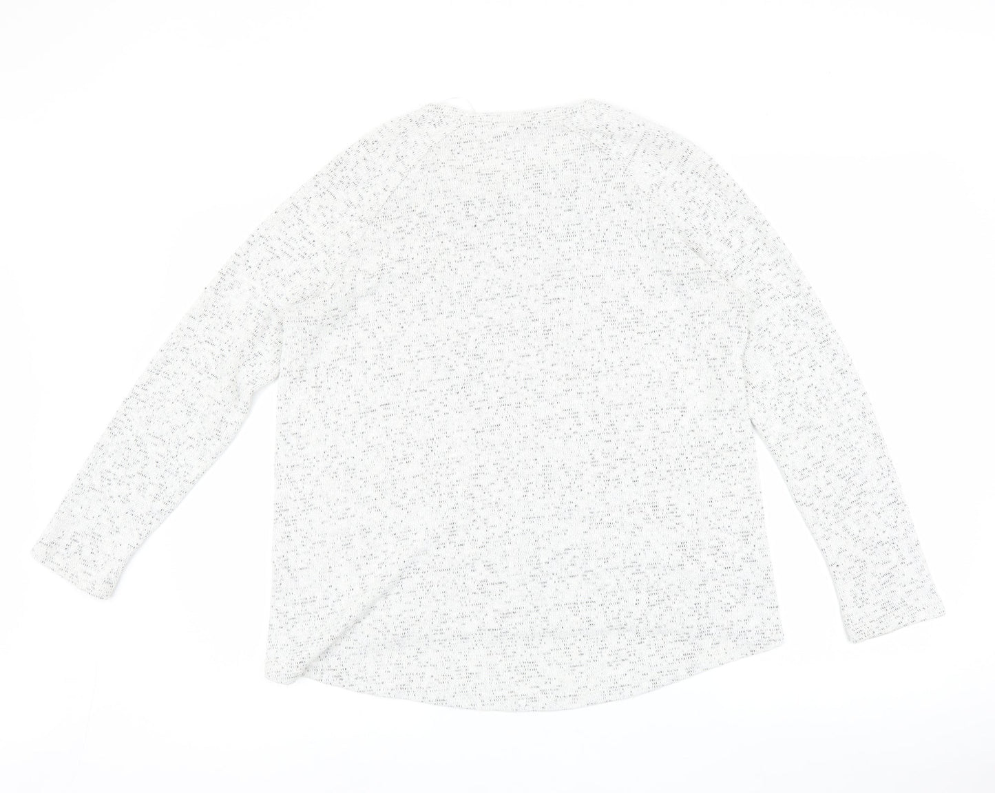 Womens UK Size M Pull&Bear Grey Pullover Jumper