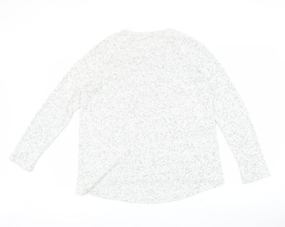 Womens UK Size M Pull&Bear Grey Pullover Jumper