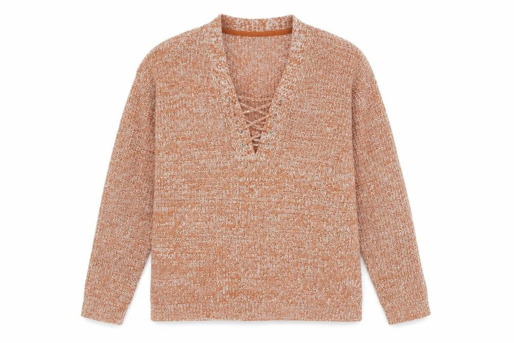 Womens UK Size L Matalan Orange Pullover Jumper