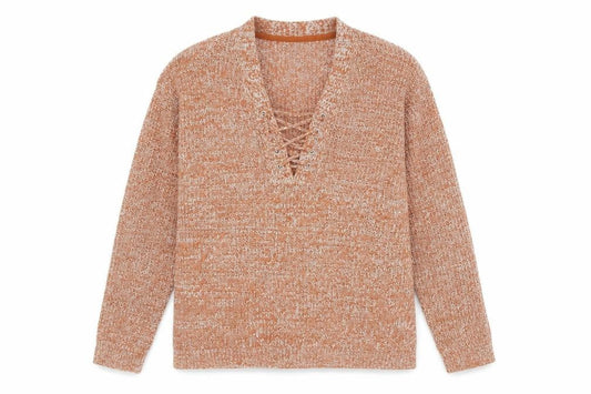 Womens UK Size L Matalan Orange Pullover Jumper