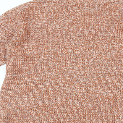 Womens UK Size L Matalan Orange Pullover Jumper