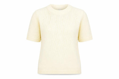 Womens UK Size 12 Preworn Yellow Pullover Jumper