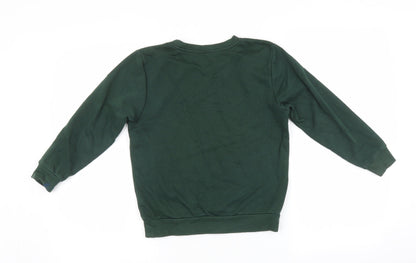 George Boys Green   Pullover Sweatshirt Size 7-8 Years