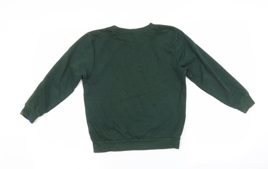 George Boys Green   Pullover Sweatshirt Size 7-8 Years