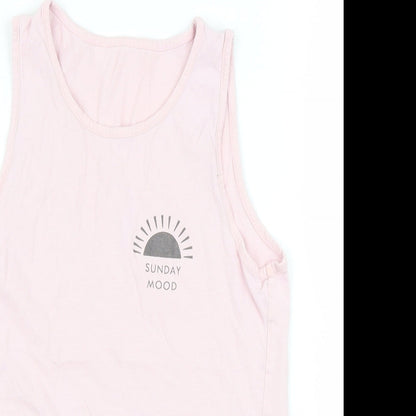 George Girls Pink   Basic Tank Size 10-11 Years