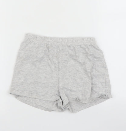 George Girls Grey Solid  Top Pyjama Pants Size 7-8 Years