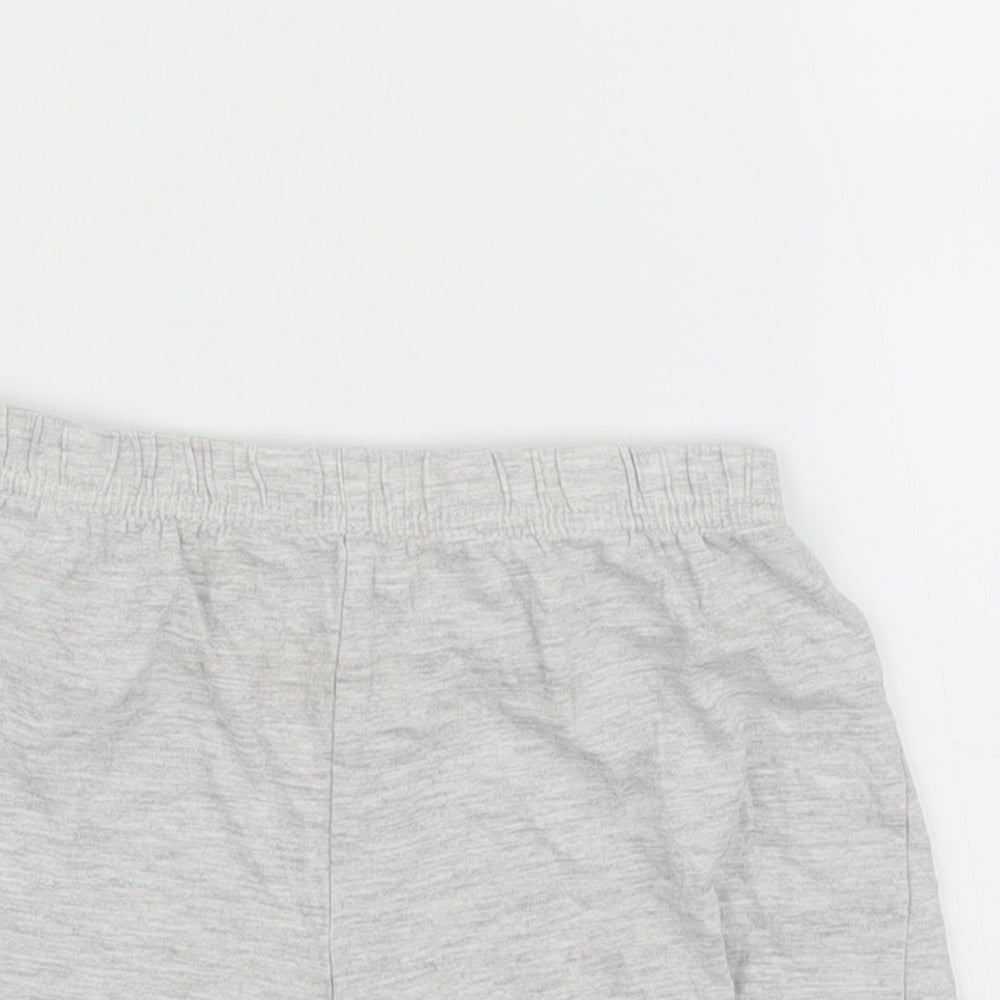 George Girls Grey Solid  Top Pyjama Pants Size 7-8 Years