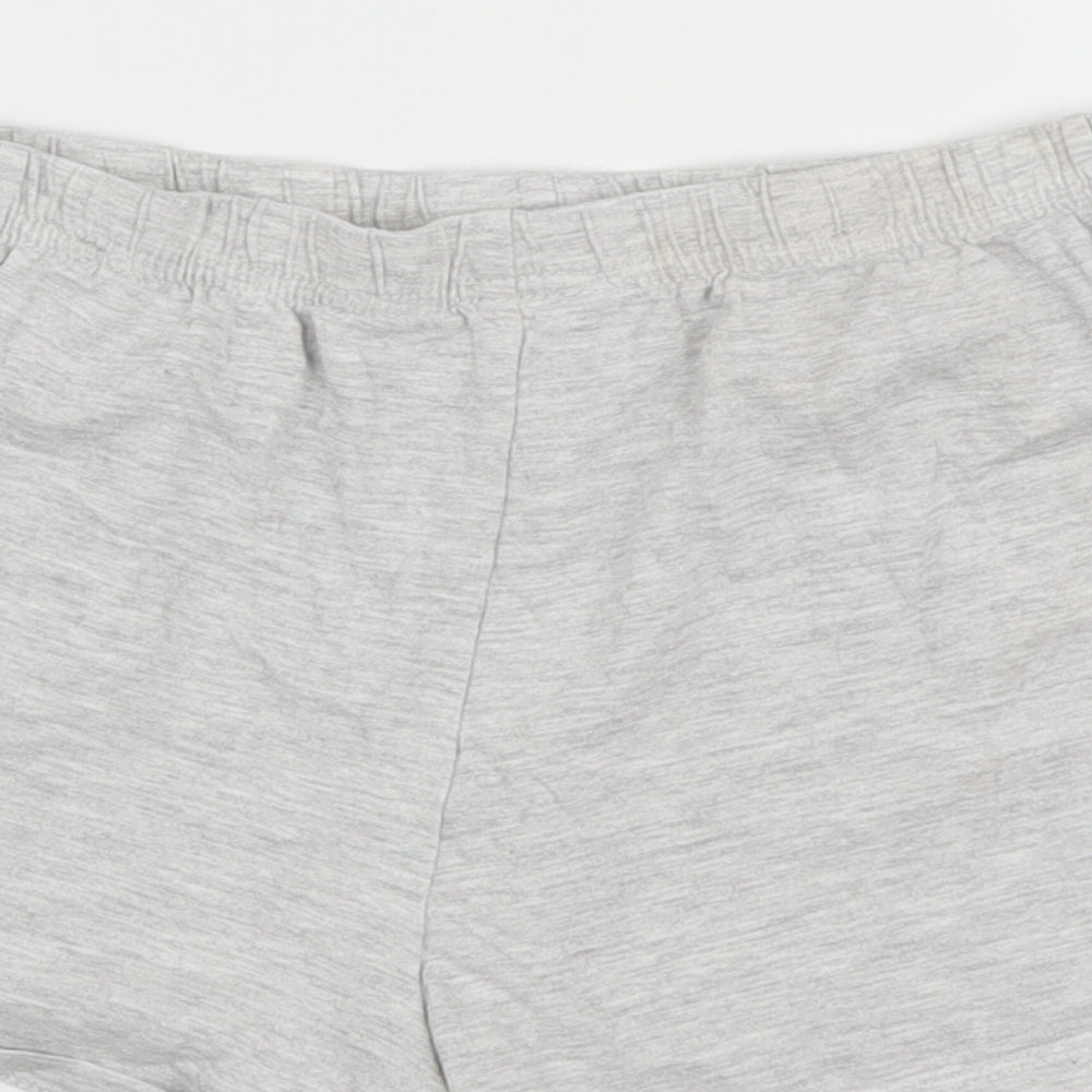 George Girls Grey Solid  Top Pyjama Pants Size 7-8 Years