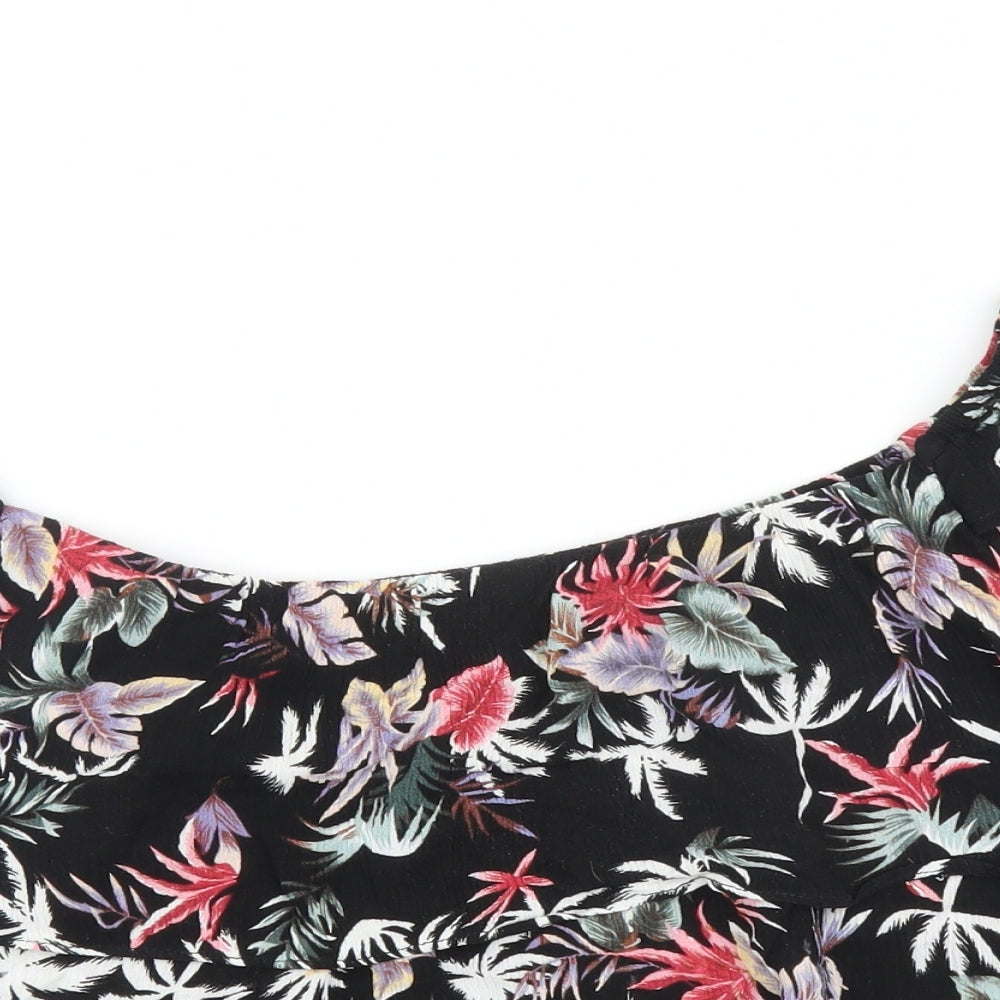 Womens UK Size 6 Select Black Basic Blouse