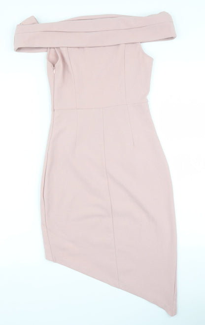 Parallel Lines Womens Pink   Bodycon  Size XS