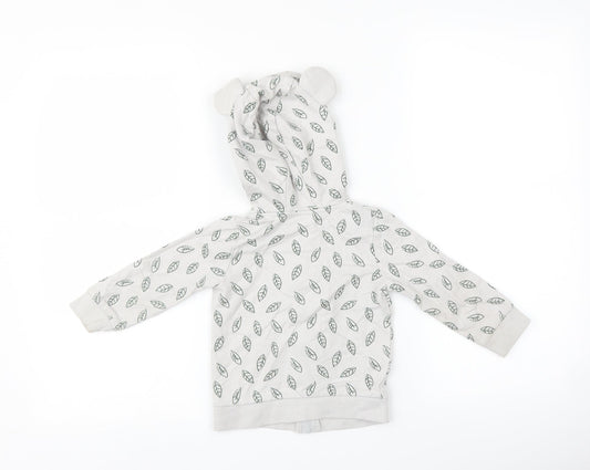 Disney Baby Baby Grey   Full Zip Jumper Size 12-18 Months