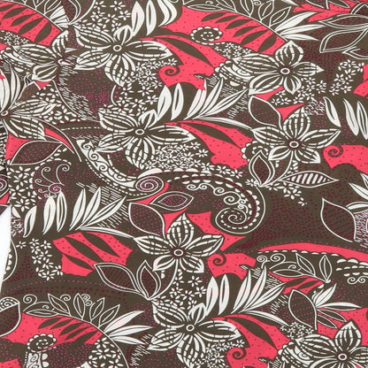 Berkertex Womens Multicoloured Geometric  Basic Blouse Size 16