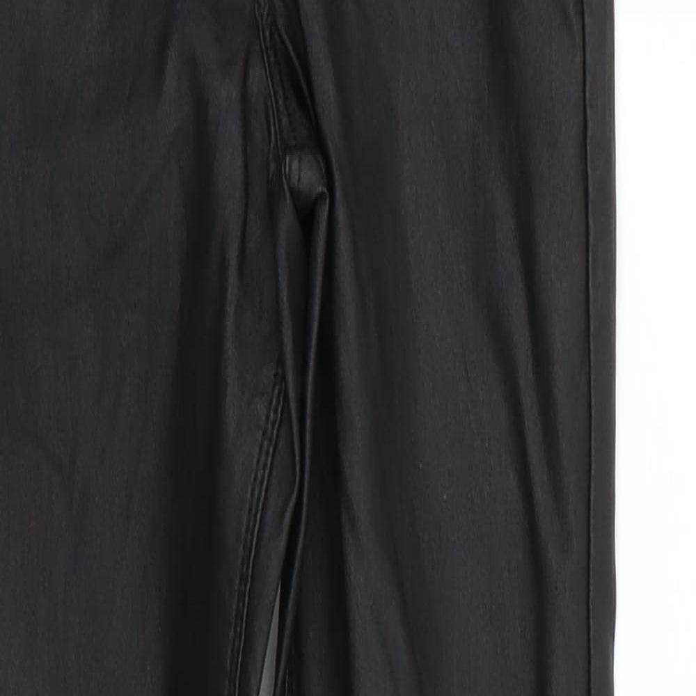 Denim & Co. Womens Black   Skinny Jeans Size 4 L28 in