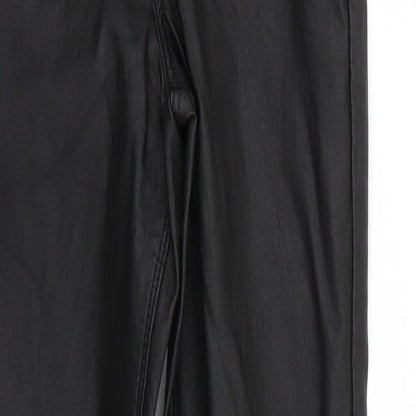 Denim & Co. Womens Black   Skinny Jeans Size 4 L28 in