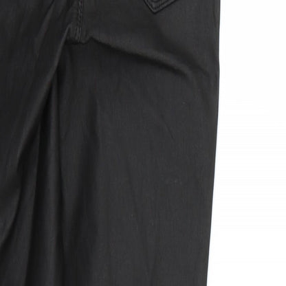 Denim & Co. Womens Black   Skinny Jeans Size 4 L28 in