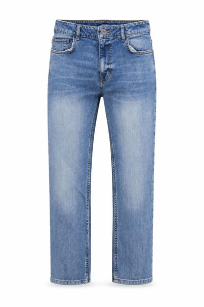Mens UK Size 32 Preworn Regular Fit Straight Blue Jeans