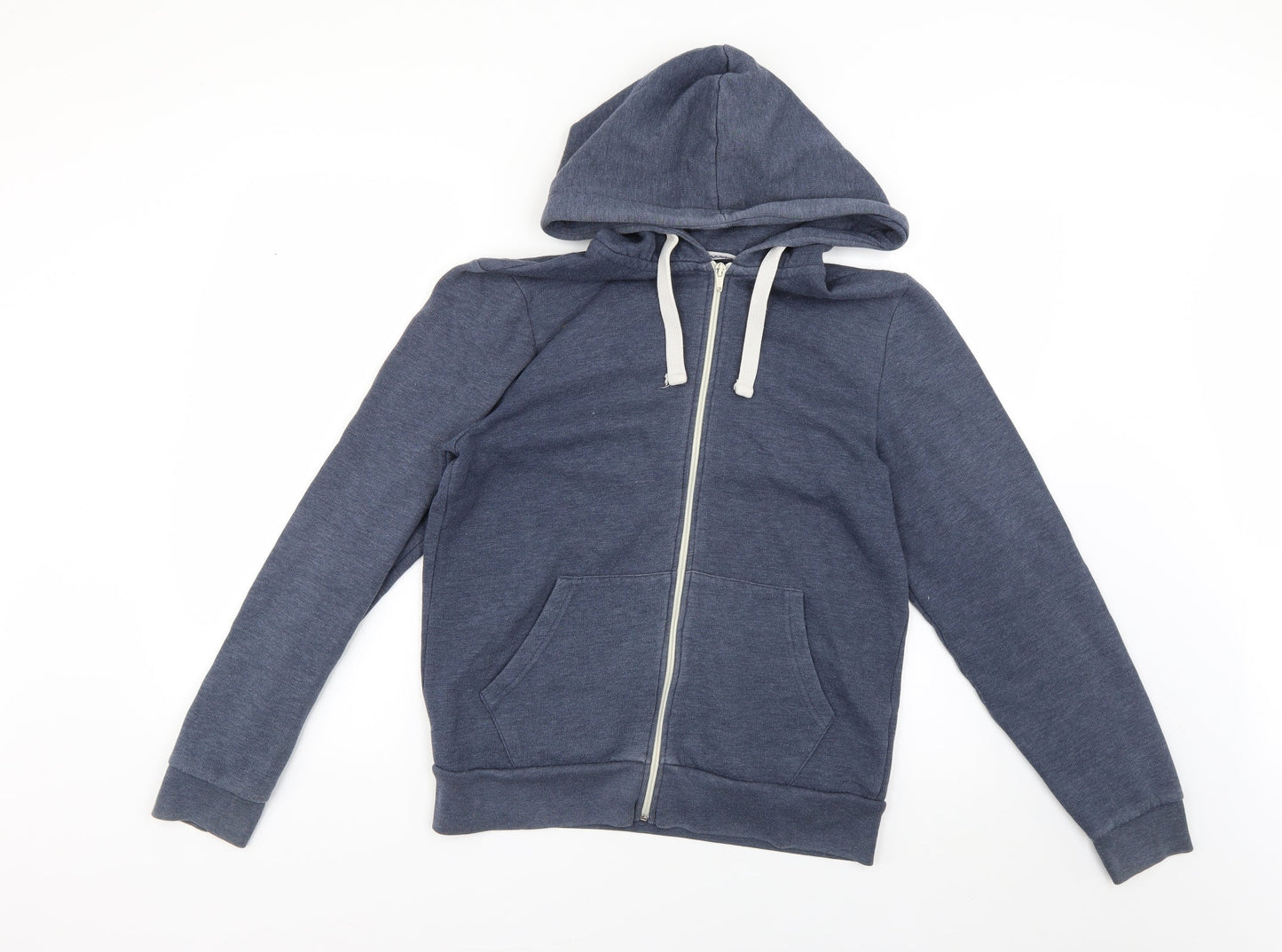 Mens UK Size S Burton Blue Full Zip Hoodie