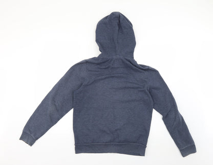 Mens UK Size S Burton Blue Full Zip Hoodie