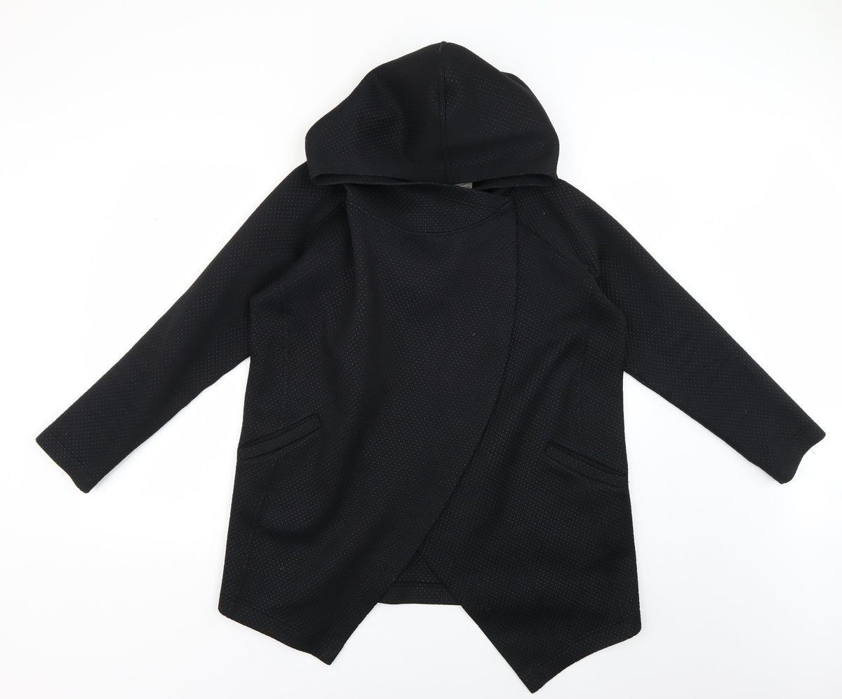 ryba Womens Black   Jacket Coat Size M