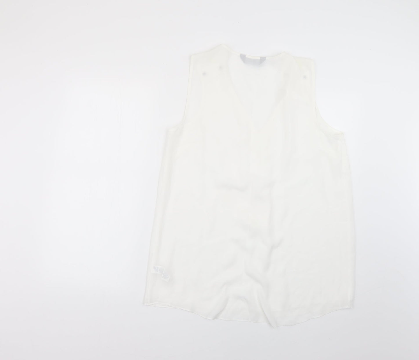 F&F Womens White   Basic Blouse Size 14