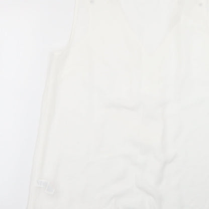F&F Womens White   Basic Blouse Size 14