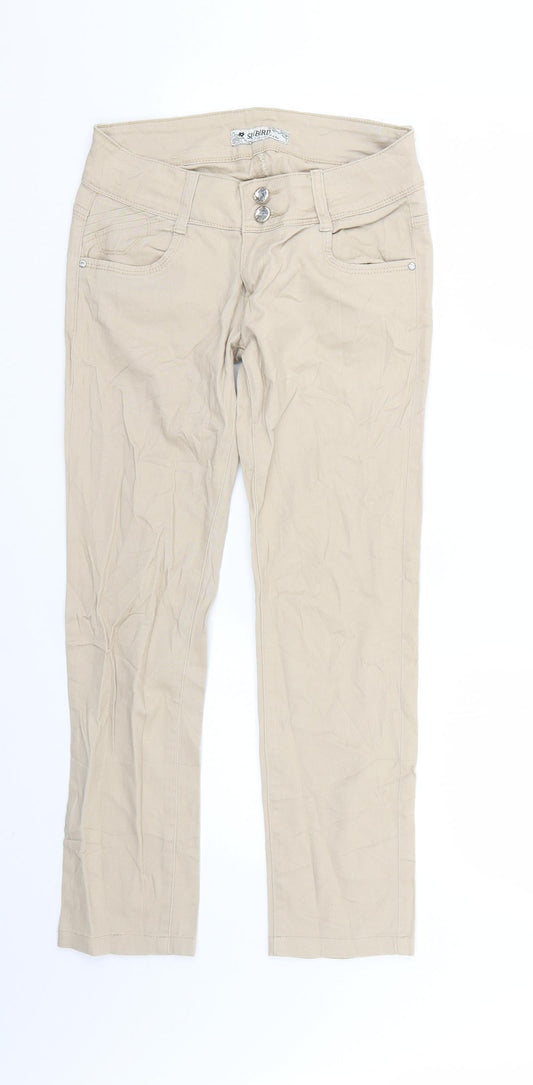 Mens UK Size 26 sunbird Regular Fit Chino Beige Trousers