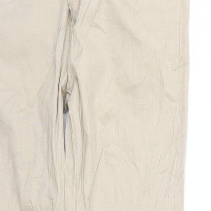 Mens UK Size 26 sunbird Regular Fit Chino Beige Trousers