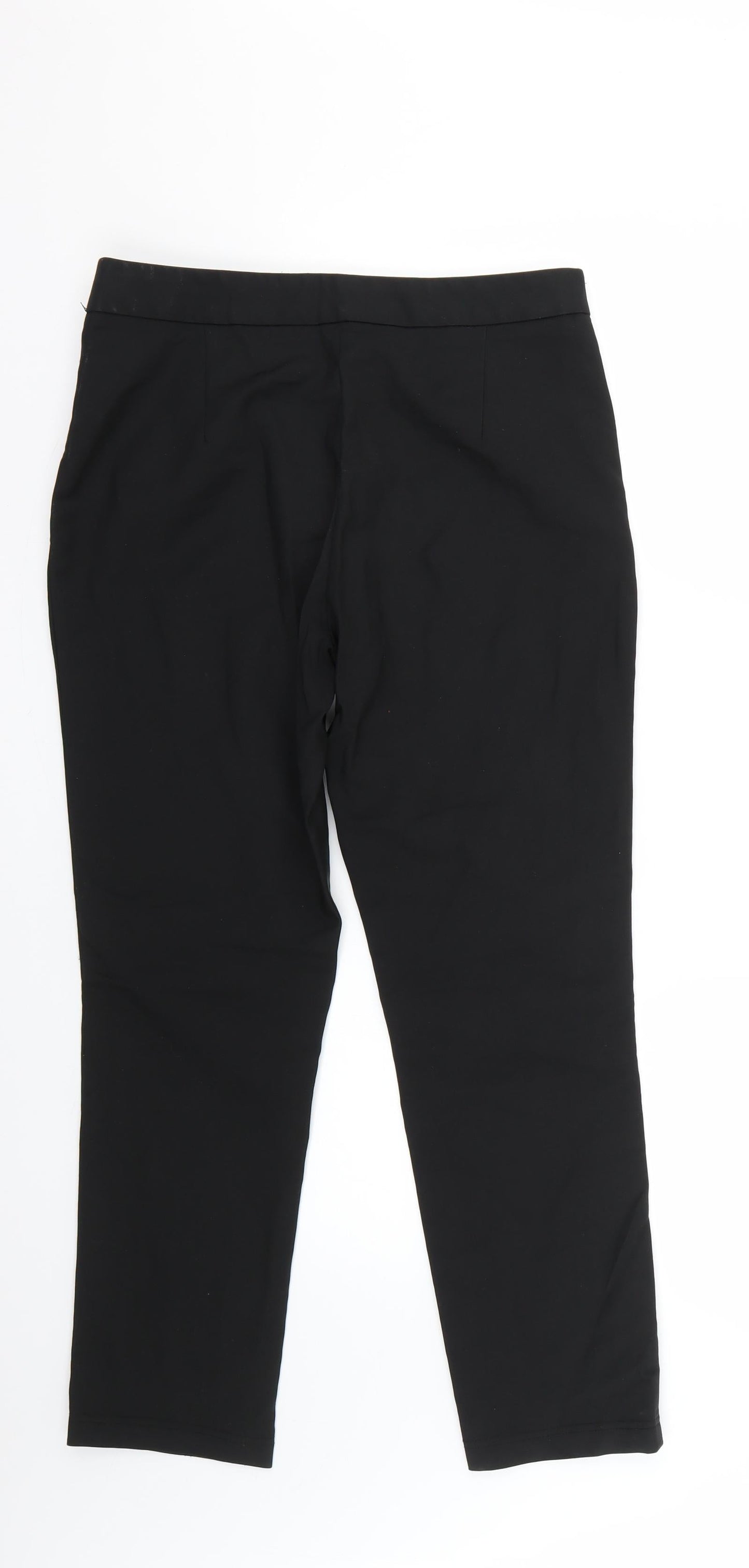 Womens UK Size 12 Atmosphere Regular Fit  Black Trousers