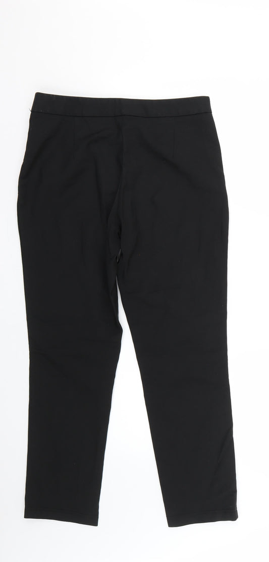 Womens UK Size 12 Atmosphere Regular Fit  Black Trousers