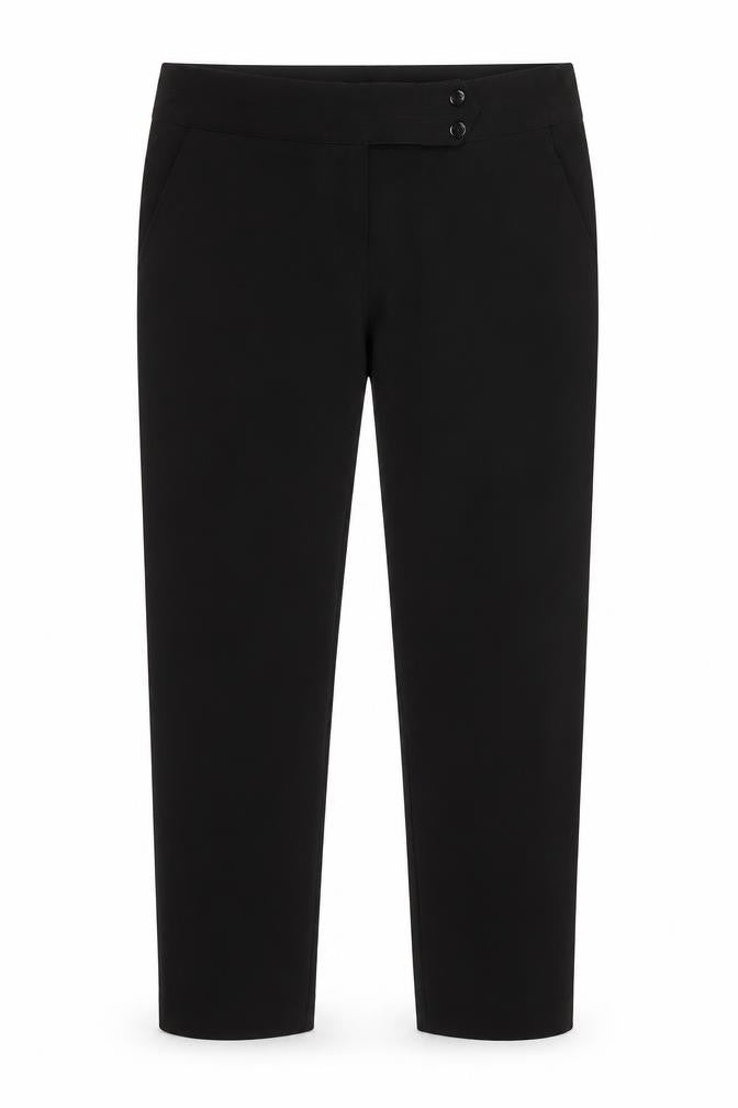 Mens UK Size 30 Dean Regular Fit  Black Trousers