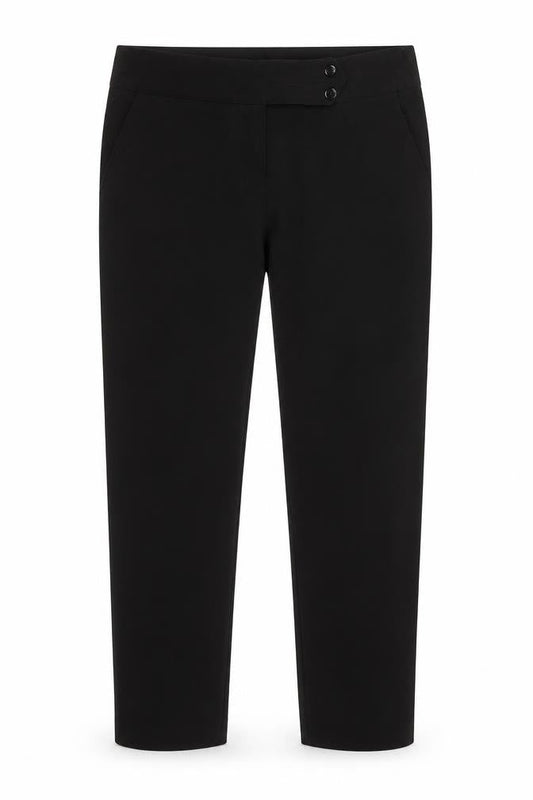 Mens UK Size 30 Dean Regular Fit  Black Trousers
