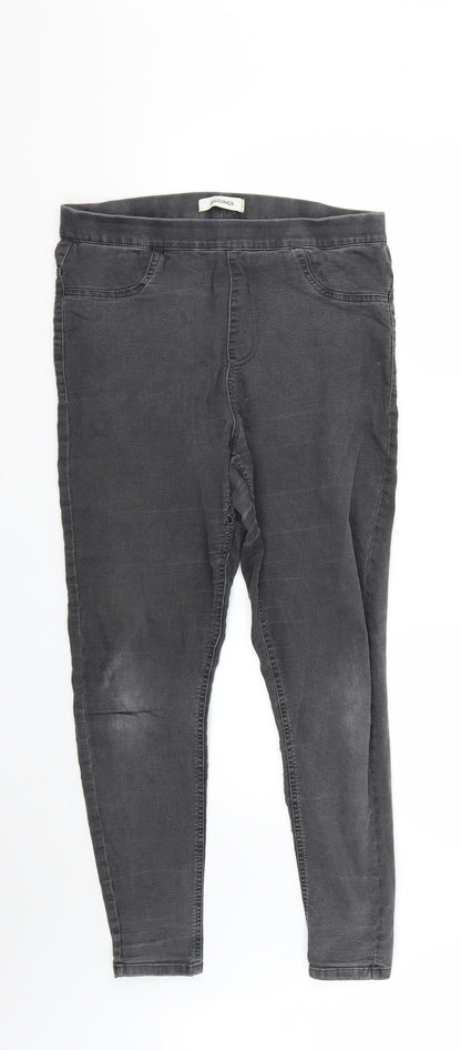 Womens UK Size 12 Marks and Spencer Regular Fit Jegging Grey Jeans