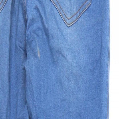 Mens UK Size  Pieces Regular Fit Skinny Blue Jeans