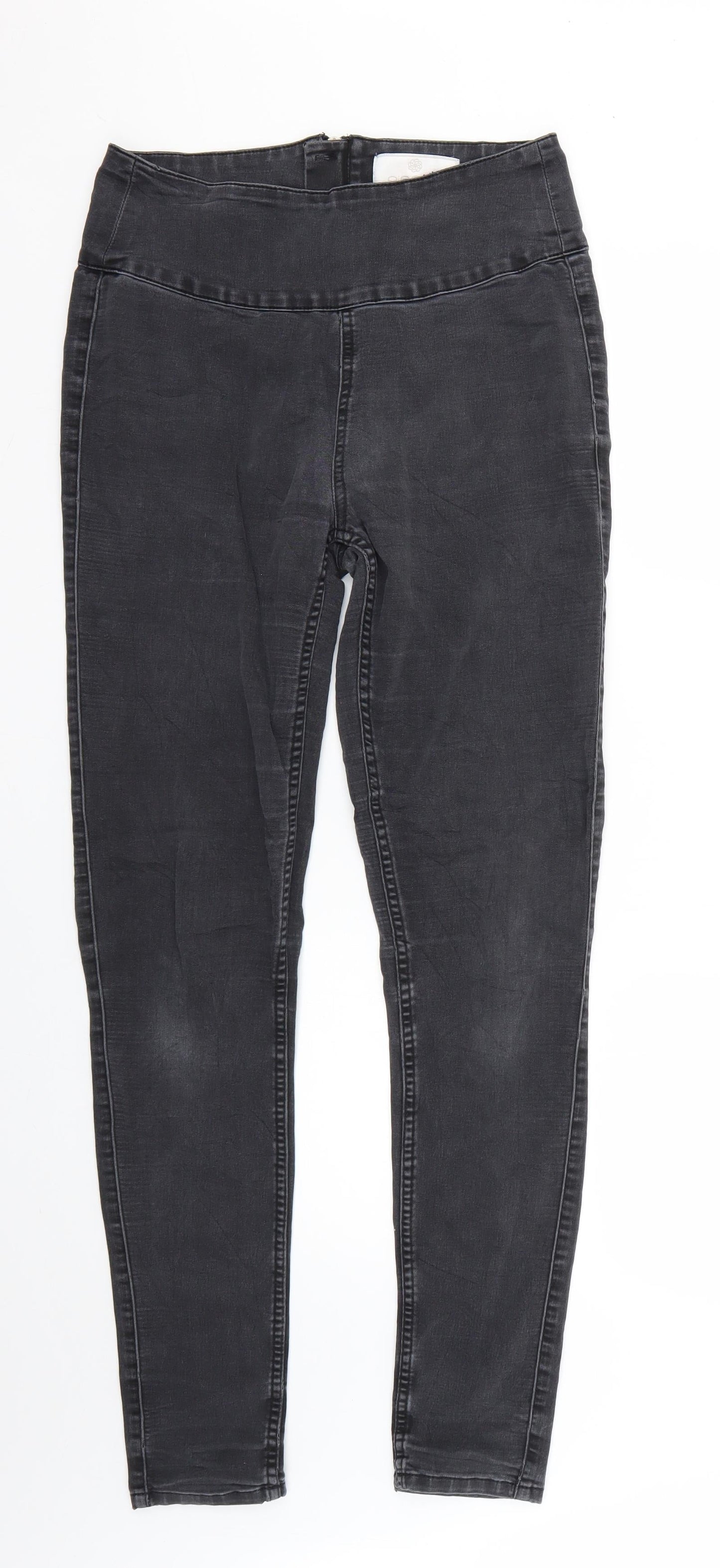 Womens UK Size  Pieces Regular Fit Skinny Black Jeans