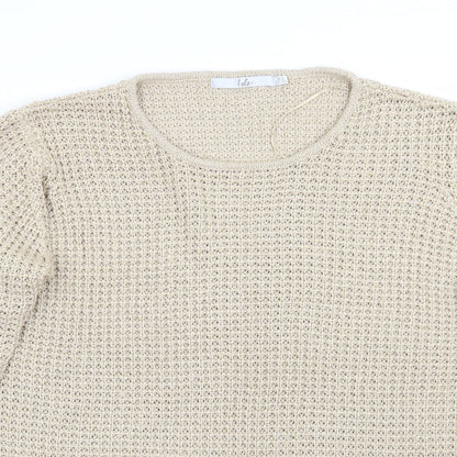 Womens UK Size XL Isle Gold Pullover Jumper