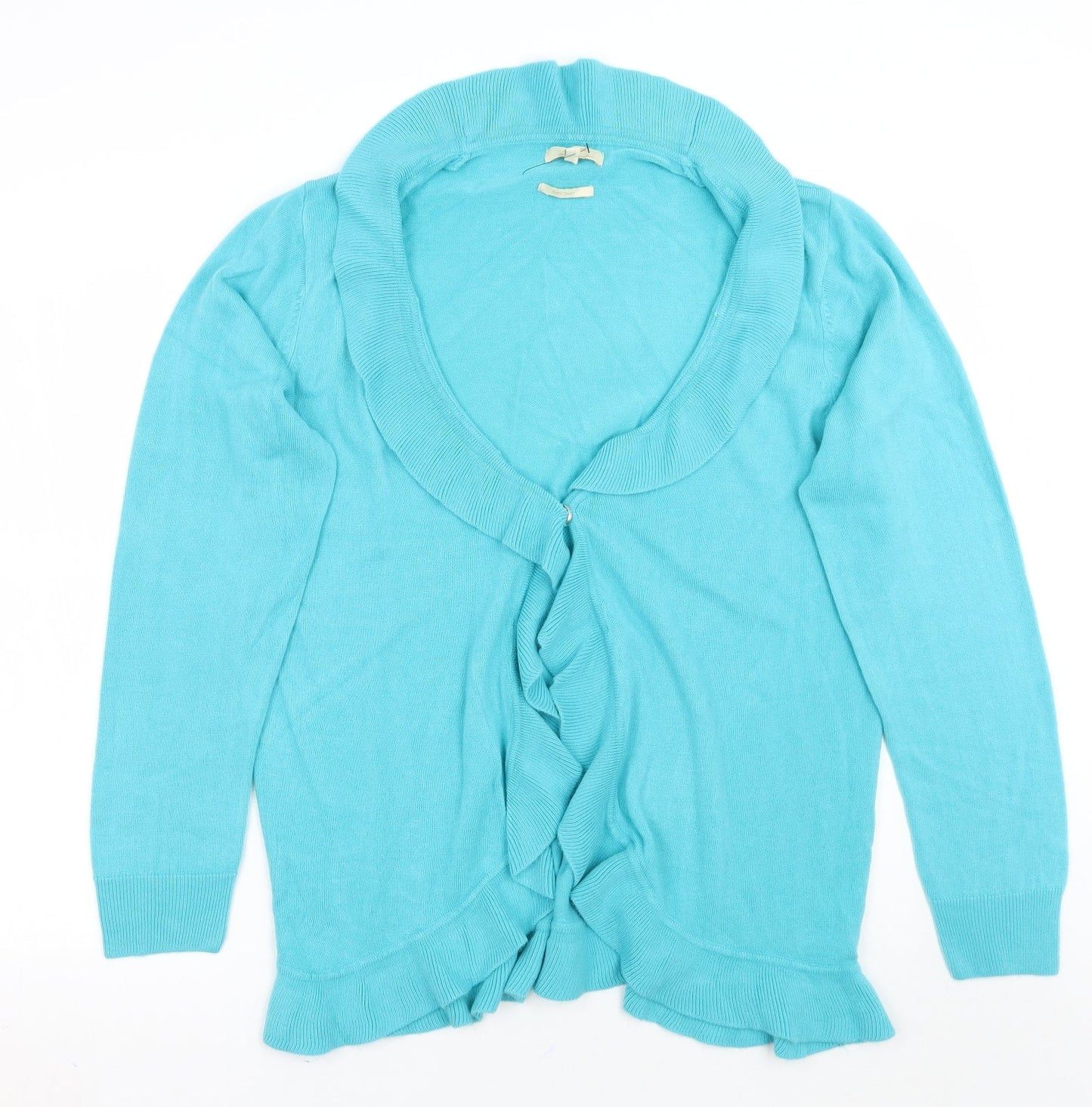 Womens UK Size 2XL Sarah Hamilton Blue Cardigan Jumper