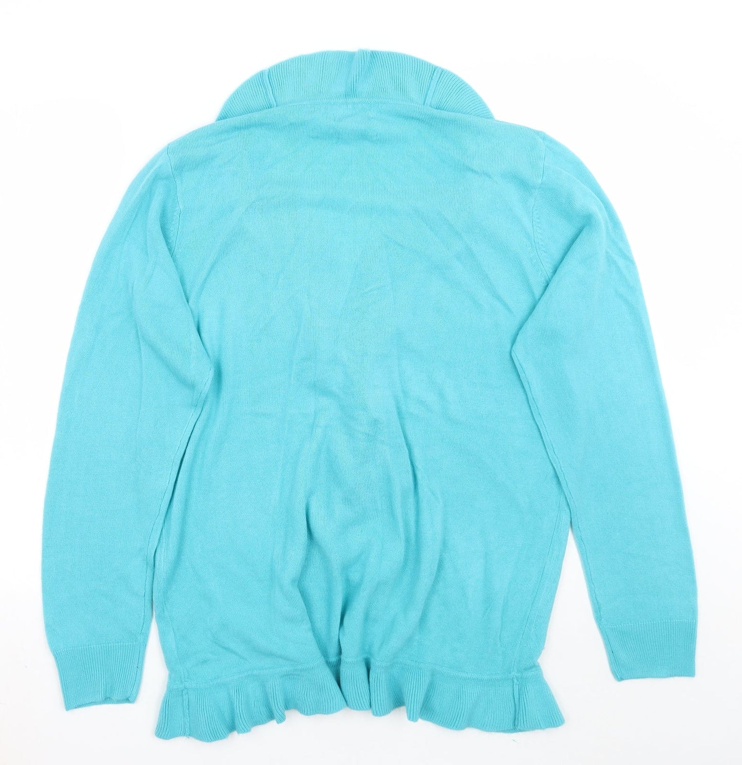 Womens UK Size 2XL Sarah Hamilton Blue Cardigan Jumper