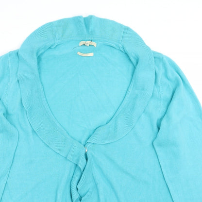 Womens UK Size 2XL Sarah Hamilton Blue Cardigan Jumper