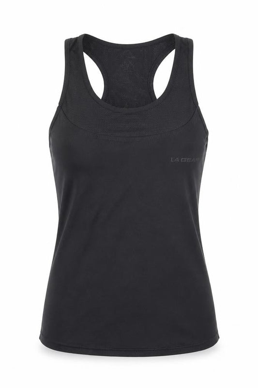Womens UK Size 8 LA Gear Grey Basic Tank