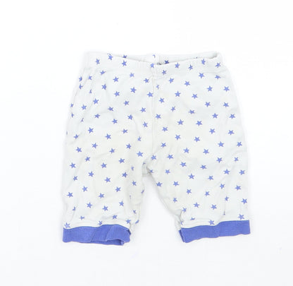John Lewis Baby White Geometric  Sweatpants Trousers Size 18-24 Months