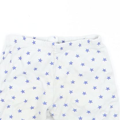 John Lewis Baby White Geometric  Sweatpants Trousers Size 18-24 Months