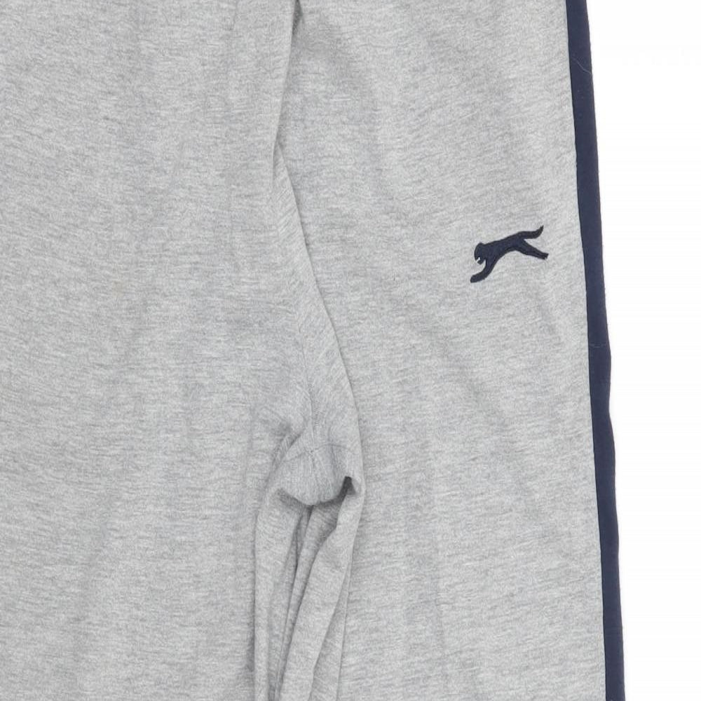 Womens UK Size XS Slazenger Regular Fit Sweatpants Grey Trousers