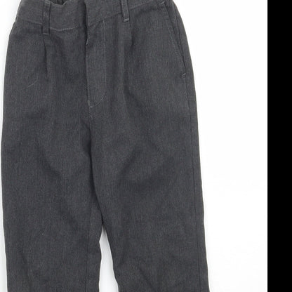F&F Boys Grey   Capri Trousers Size 5-6 Years