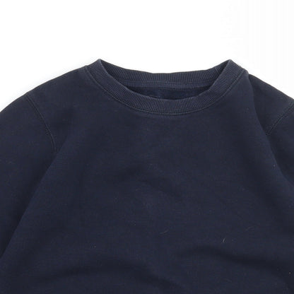 Lilly and dan Girls Blue   Pullover Jumper Size 7-8 Years