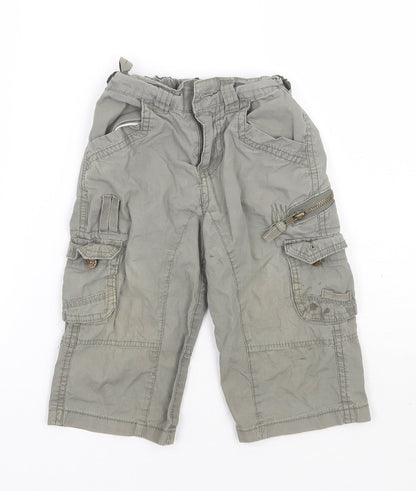 Pumpkin Patch Boys Green   Cargo Trousers Size 12-18 Months